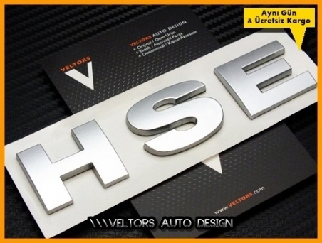 Land Rover HSE Bagaj Yazı Logo Amblem