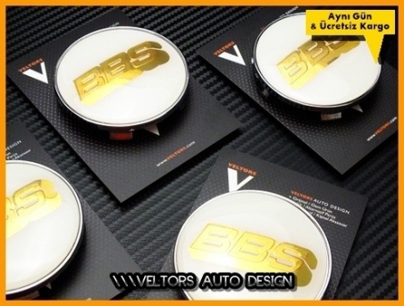 BMW BBS Logo Amblem Jant Göbeği Göbek Kapak Seti