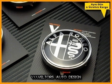 Alfa Romeo Jant Göbeği Göbek Kapak Seti