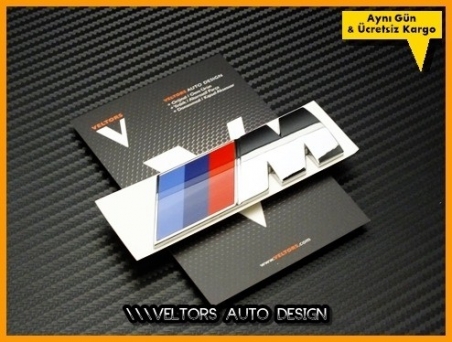 BMW Orjinal M Bagaj Yazı Logo Amblem