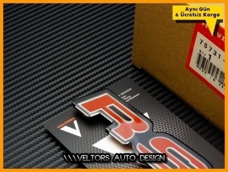Honda RS Orjinal Bagaj Yazı Logo Amblem