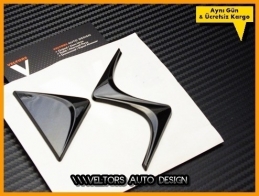 Citroen Piano Black DS Bagaj Yazı Logo Amblem