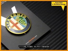 Alfa Romeo Yeni Nesil Direksiyon Logo Amblem