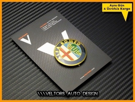 Alfa Romeo Yeni Nesil Direksiyon Logo Amblem