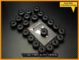 VW Logo Amblem Orjinal Jant Bijon Kapak Seti