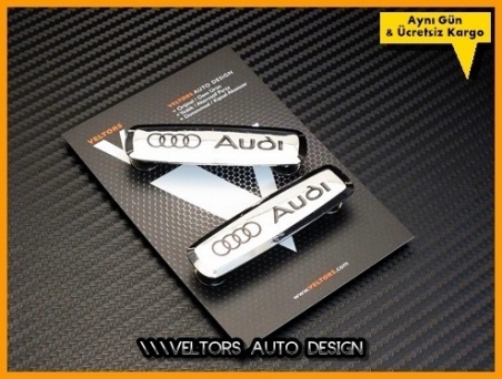 Audi Paspas Döşeme Logo Amblem Seti