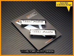 Audi Paspas Döşeme Logo Amblem Seti