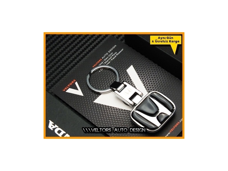 Honda Logo Amblem Özel Krom Honda Anahtarlık Honda Logo Amblem Özel Krom Honda Anahtarlık