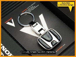 Honda Logo Amblem Özel Krom Honda Anahtarlık Honda Logo Amblem Özel Krom Honda Anahtarlık
