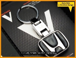 Honda Logo Amblem Özel Krom Honda Anahtarlık Honda Logo Amblem Özel Krom Honda Anahtarlık