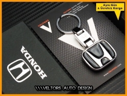 Honda Logo Amblem Özel Krom Honda Anahtarlık Honda Logo Amblem Özel Krom Honda Anahtarlık