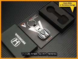 Honda Logo Amblem Özel Krom Honda Anahtarlık Honda Logo Amblem Özel Krom Honda Anahtarlık