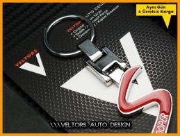 Mini Logo Amblem Cooper S Kırmızı Anahtarlık Mini Logo Amblem Cooper S Kırmızı Anahtarlık