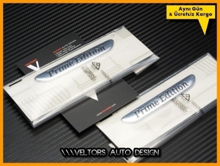 Mercedes Prime Edition Yan Logo Amblem Seti