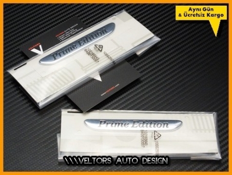 Mercedes Prime Edition Yan Logo Amblem Seti