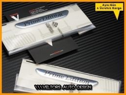 Mercedes Prime Edition Yan Logo Amblem Seti