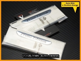 Mercedes Prime Edition Yan Logo Amblem Seti