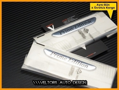 Mercedes Prime Edition Yan Logo Amblem Seti