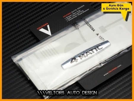 Mercedes Orjinal 4 Matic Kokpit Torpido Logo Amblem