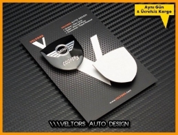 Mini Cooper S Yazı Logo Amblem Seti