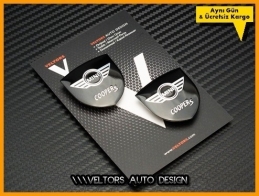 Mini Cooper S Yazı Logo Amblem Seti