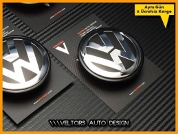 VW T5 Touareg Logo Amblem Jant Göbeği Göbek Kapak Seti