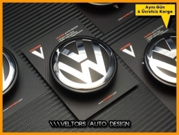 VW T5 Touareg Logo Amblem Jant Göbeği Göbek Kapak Seti