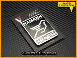 BMW Hamann Araç Plaket Logo Amblem BMW Hamann Araç Plaket Logo Amblem