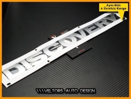Land Rover Discovery Yazı Logo Amblem