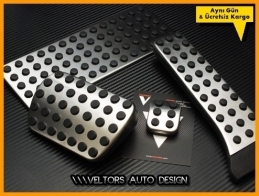 Mercedes AMG Logo Amblem Otomatik Pedal Seti