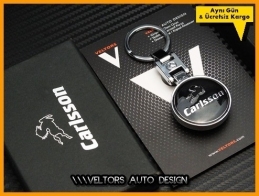 Mercedes Carlsson Logo Amblem Özel Krom Carlsson Anahtarlık