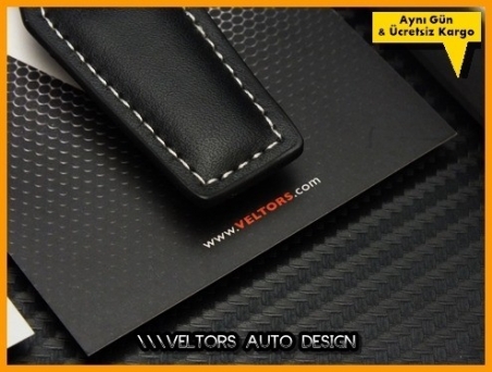 VW R Line R Logo Amblem Özel Deri Anahtarlık