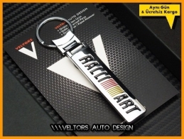 Mitsubishi Özel Krom Ralli Art Logo Amblem Anahtarlık Mitsubishi Özel Krom Ralli Art Logo Amblem Anahtarlık