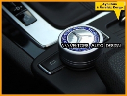 Mercedes AMG Logo Amblem Multi Medya iDrive Kontrol Unitesi Mercedes AMG Logo Amblem Multi Medya iDrive Kontrol Unitesi