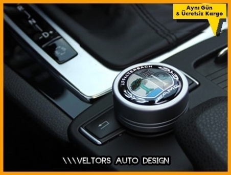 Mercedes AMG Logo Amblem Multi Medya iDrive Kontrol Unitesi