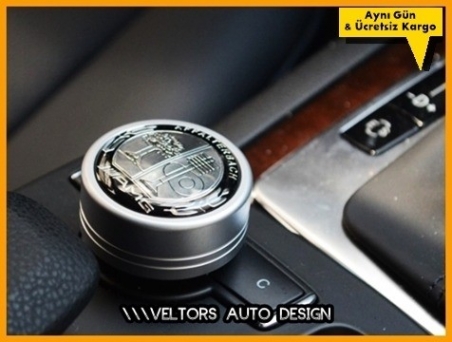 Mercedes AMG Amblem Multi Medya iDrive Kontrol Unitesi