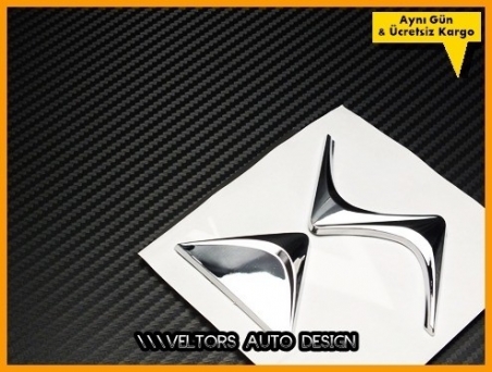 Citroen DS Bagaj Yazı Logo Amblem