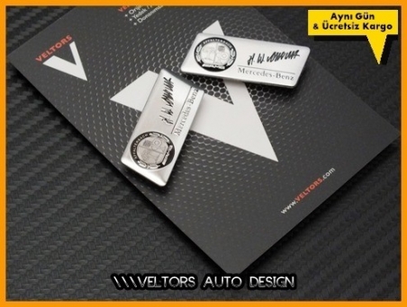 Mercedes AMG Koltuk Döşeme Logo Amblem Seti