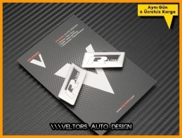 VW R Line Koltuk Döşeme Logo Amblem Seti