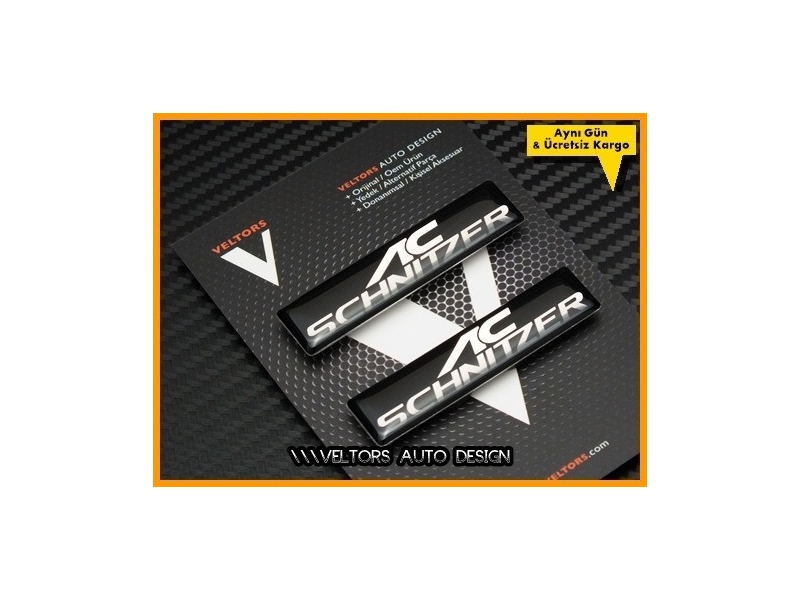 BMW AC Schnitzer Body Logo Amblem Seti BMW AC Schnitzer Body Logo Amblem Seti