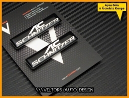 BMW AC Schnitzer Body Logo Amblem Seti BMW AC Schnitzer Body Logo Amblem Seti