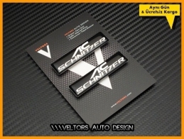 BMW AC Schnitzer Body Logo Amblem Seti BMW AC Schnitzer Body Logo Amblem Seti