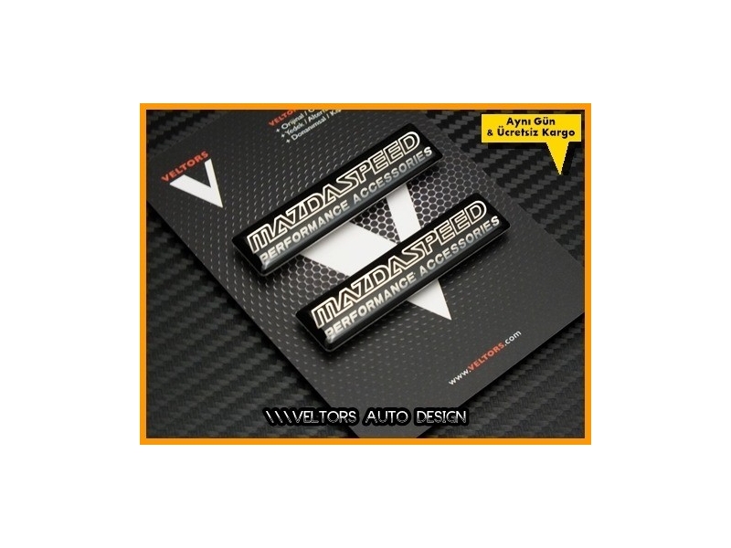 Mazda Speed Body Logo Amblem Seti