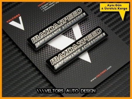 Mazda Speed Body Logo Amblem Seti