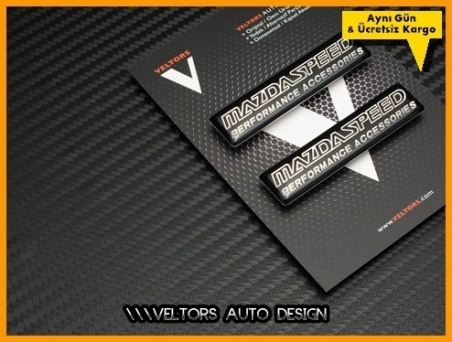 Mazda Speed Body Logo Amblem Seti