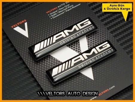 Mercedes Benz AMG Body Logo Amblem Seti