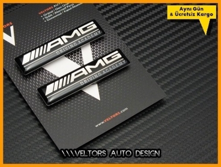 Mercedes Benz AMG Body Logo Amblem Seti