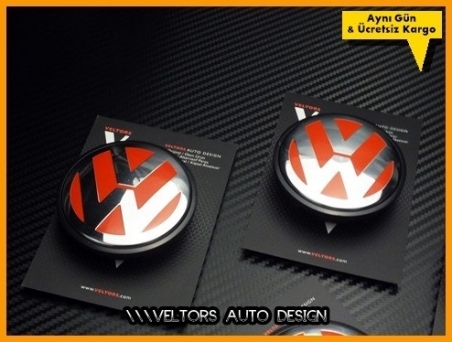 VW Logo Amblem Jant Göbeği Göbek Kapak Seti