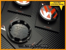 VW Logo Amblem Jant Göbeği Göbek Kapak Seti