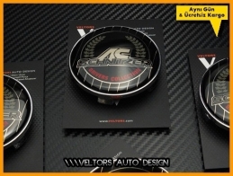 BMW AC Schnitzer Logo Amblem Jant Göbeği Göbek Kapak Seti